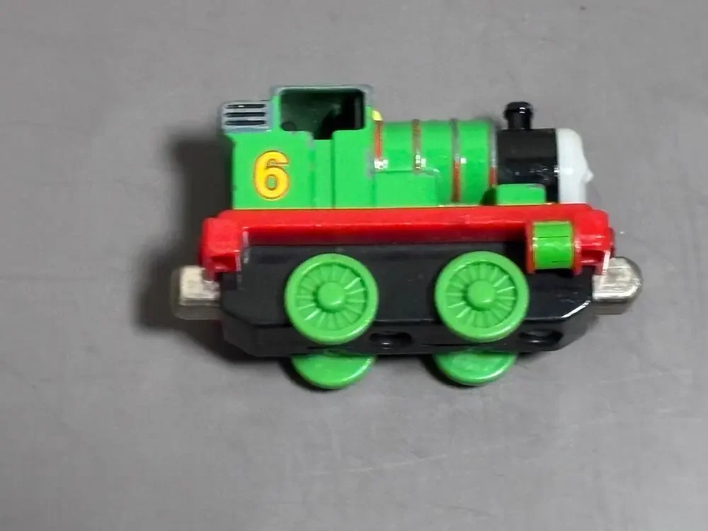 Thomas & Friends Percy #6 Diecast Take-n-Play Train Engine Mattel 2009